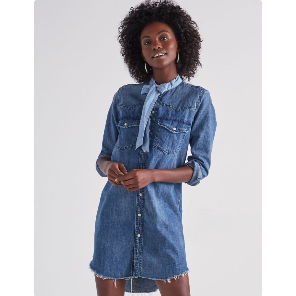 Lucky Brand Denim Shirt Dress